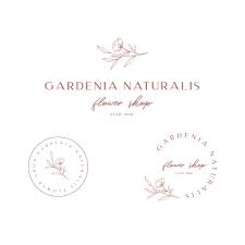 Flower Branding Kit Botanical Logo Design Flower Logo Etsy In 2021 Flower Logo Design Flower Logo Candle Logo Design
