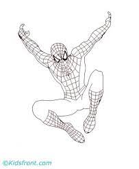 spider man coloring pages printable spiderman drawing coloriage de cartable