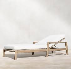 The scroll back would be. Chaises Lounge Rh Modern