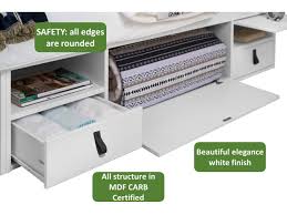 Memomad bali storage platform bed. Memomad Bali Storage Platform Bed With Drawers King Size Off White Amazon In Home Kitchen