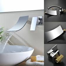 Chrome Mitigeur Salle De Bain Cascade Bassin Evier Robinet Mural Baignoire Mitigeur Salle De Bain Robinet Lavabo Salle De Bain