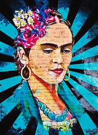 Psychedelic Frida Kahlo by Lois Rivera