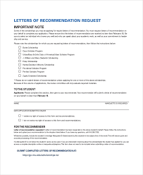 It is generally best to send your request ask for a recommendation in a straightforward way, mentioning the purpose of the letter and the deadline. Free 32 Sample Letters Of Recommendation For Scholarship In Ms Word Apple Pages Google Docs Pdf