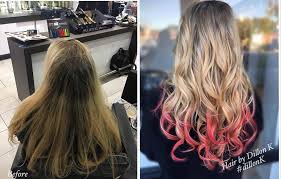 1.5 cutting your own hair; Ombre Hair Color Tampa Color Melt Dip Dye At Monaco