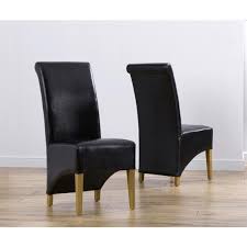 Position these modern silhouettes at the ends of the table or, if you have a big. Bromley Faux Leather Dining Chairs Pair 4 Colours Fads