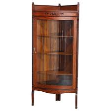 Gallery of antique corner china cabinet. Antique Rj Horner Style Oak Corner China Cabinet Circa 1910 At 1stdibs