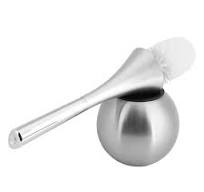 Base en Acier Inoxydable, Poignée en Plastique ABS, Support dissimulé pour  Les Pinceaux de Toilettes, élégant Pinceau de Toilettes de Toilette Moderne  ...