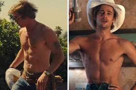 Brad Pitt S Shirtless Scene In Once Upon A Time In Hollywood Is Making People Audibly Gasp Brad Pitt Shirtless Brad Pitt Shirtless