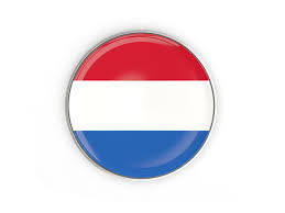 Punch round boxing glove keyring flag netherlands. Round Button With Metal Frame Illustration Of Flag Of Netherlands