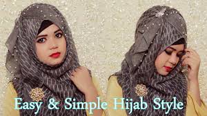 The haute take fashion blog is a leading destination for hijabis. Easy Stylish Hijab Tutorial Easy Simple Hijab Style Hijab Style By Misha Gorgeous Hijab Video Dailymotion