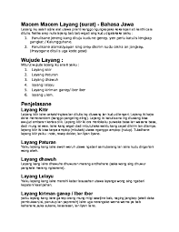 Maybe you would like to learn more about one of these? Doc Macem Macem Layang Surat Bahasa Jawa Alby Aditya Academia Edu