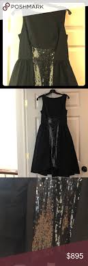 Nwt Lida Baday Sequin And Silk Cocktail Dress Stunning Unique And Timeless Little Black Dress Boat Neck With Bla Silk Cocktail Dress Dresses Cocktail Dress