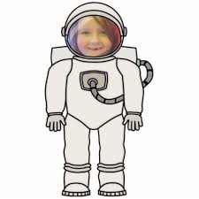 Cute Cartoon Astronaut Photo Costume Template Space Theme Classroom Bulletin Board Classroom Themes Galaxy Theme