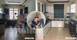 Maybe you would like to learn more about one of these? Diy Dapur Mak Ayah Versi Bajet Guna Rak Dan Wallpaper Cantik Hasilnya Mingguan Wanita