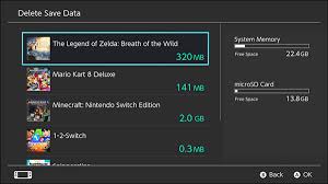 How do you delete save data on a wii? How To Expand Storage Space On A Nintendo Switch Support Com