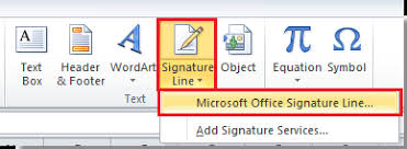 The first option that many will use is to simply add a bunch of underscores to a cell, but this can have some unexpected results, as how to insert a signature line in an excel 2013 spreadsheet. How To Add A Digital Signature In Excel