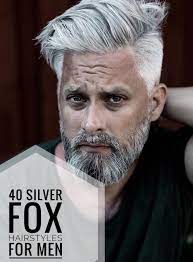 40 Amazing Silver Fox Hairstyles For Men Mens Hairstyles Hair Styles Silver Fox