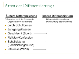6 innere differenzierung maßnahmen innerhalb einer bestimmten. Ppt Differenzierung Im Fachunterricht Powerpoint Presentation Free Download Id 1311628