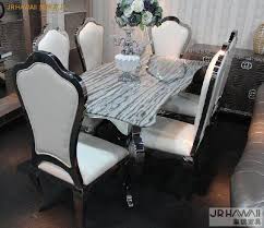 Stainless Steel Dinning Table With Dining Room Set With 6 Chairs With Marble Table Top Cheap Dining Room Sets Marble Tables Design Stainless Steel Dining Table