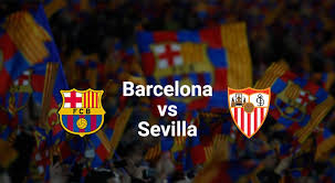 Lionel messi failed to add to his tally of 29 goals against sevilla as the visitors comfortably held out for a draw at the nou camp. Viva Barca Next Game Fc Barcelona Vs Sevilla Facebook