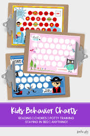Kids Reward Chart Printables Kendra John Designs