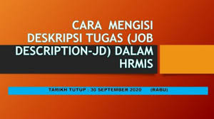 Menghadapkan surat/memorandum kepada ketua pengarah perkhidmatan awam, u.p. Cara Mengisi Deskripsi Tugas Job Description Jd Dalam Hrmis Flip Ebook Pages 1 45 Anyflip Anyflip