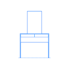 Above it is a faux bamboo mirror in white. Ikea Hemnes Dressing Table Round Mirror Dimensions Drawings Dimensions Com