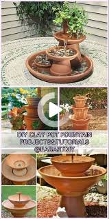 So werden die blätter nicht nass und das wasser gelangt direkt an die wurzeln. Diy Terracotta Tontopf Brunnen Projekte Tutorials Diy Gartenbrunnen Diy Wasserbrunnen Brunnen Garten