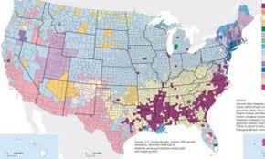 American Ethnicity Map Shows Melting Pot Of Ethnicities That