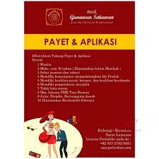 Check spelling or type a new query. Lowongan Kerja Tukang Payet Batik Gunawan Info Loker Solo