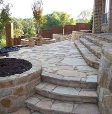 Flagstone Patio Patio Stones Patio Stairs Slate Patio