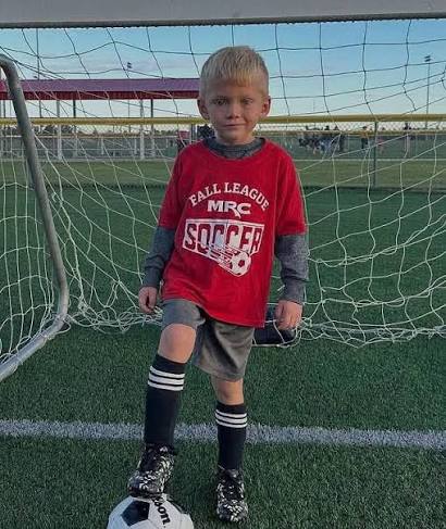 REMEMBERING COLE ADRIAN 🕊️⚽ 📍 McPherson, Kansas Six year old Cole Adrian of McPherson was one of two people killed Saturday when a truck drove onto a youth soccer field during a