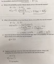 Cryptocurrency enthusiasts have long poised the likelihood of bitcoin reaching $100,000. Solved Poisson Distribution I Have A Class In Bitcoin In Chegg Com