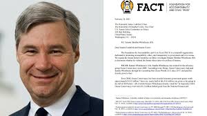 🚨BREAKING: Senator Sheldon Whitehouse (D-RI) has supported legislation  that resulted in significant federal funding for Ocean Conservancy, an  environmental nonprofit where his wife, Dr. Sandra Whitehouse, has been  employed. Since 2008, Ocean