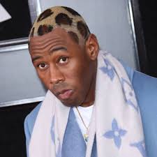 Do You Like It Tyler The Creator Rocks Leopard Hair On The Grammys Red Carpet Tylerthecreator Grammys Leopard Hair Tyler The Creator Hair