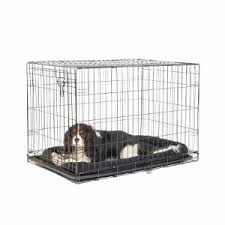 Pets At Home Single Door Dog Crate Black Medium Pets At Home Midwest homes for pets dog crate replacement pans key features