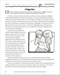A Happy Hero Reading And Identifying Character Traits Printables Character Trait Worksheets Character Trait Character Analysis