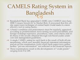 The basel committee of the bank for international settlements recommends the camels rating system as an early warning mechanism for transparency and accountability in banks are enhanced by supervisory regulations as these compel greater attention to be paid to the soundness of the banks. Camels Rating System In The Context Of Islamic Banking A Proposed S For Sharia Framework Adly Aida Nanang Rusli Rina Widodo Vani Ppt Download