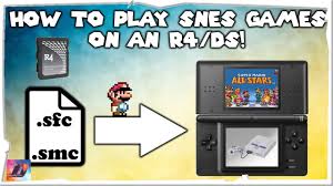 How to use our nds roms. How To Play Snes Roms On Your R4 Ds Ds Lite Snemuids Emulator Youtube
