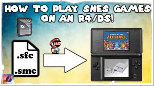 Roms de juegos para nintendo ds. How To Play Snes Roms On Your R4 Ds Ds Lite Snemuids Emulator Youtube