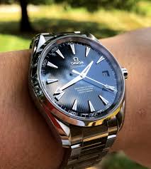 Tag Heuer Carrera Calibre 5 Vs Omega Aqua Terra Omega Aqua Terra Blue Dial Is The Most Beautiful Watch I Ve Ever Owned Luxury Watches For Men Best Watches For Men Omega Aqua Terra