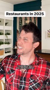 Restaurants these days….. #food #restaurant #server #serverlife #customer  #customerservice #tech #2025 #work #job