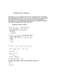 This c program calculates the sum of series 1 + 1/2 + 1/3 + 1/4 + … in this c program, we are reading the limit to compute the summation from the series 1/1 + 2/2 + 3/3 + ……1/n using 'number' integer variable. Doc Calculul Unor Sume In Gimnaziu Petcu Sorin Academia Edu