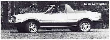 1981 were manufactured by the company under the name griffith eagle sundancer some copies of a convertible. Amc Sundancer Information On Amc S 1981 82 Eagle And Concord Sundancer Convertibles