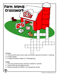 Word and logic puzzles are a wonderful way to engage the mind on lazy sunday mornings, and they're also useful educational tools for children. Farming For Kids Crossword Puzzle Printable Woo Jr Kids Activities Children S Publishing