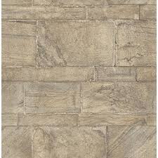 Modern Wohnzimmer Mauerwerk Loft Look Braun Dunkel Grau Modern In 2020 Mauerwerk Braunes Wohnzimmer Tapeten