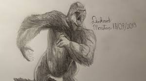 Drawing King Kong 2005 Youtube In this video i am drawing king kong based on the peter jackson movie version of kong. drawing king kong 2005