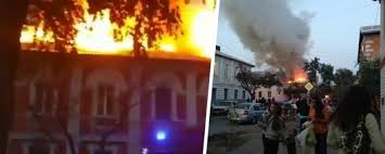 Есть обновление от 19:30 →. Est Pogibshie Pozhar V Centre Harkova Spasateli Boryutsya S Ognem Ukrainianwall Com