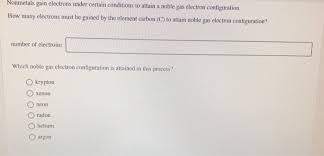 The atom, which has an electron configuration of krypton 4d¹⁰ 5s² 5p⁶ in its ground state, must be an atom of xenon, with symbol xe. Solved Write The Full Ground State Electron Configuration Chegg Com