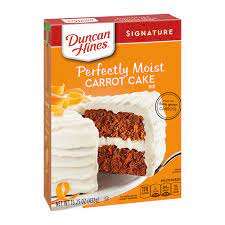 In 1 can duncan hines vanilla frosting. Carrot Cake Mix Duncan Hines
